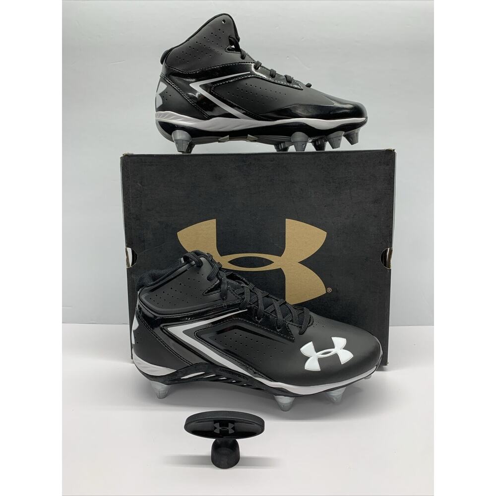 Under Armour SABER D Football Cleats Men's 8.5 New with Stud Key 1258023-001